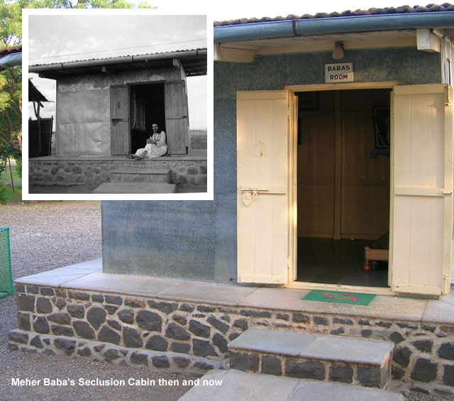 Meher Baba's Seclusion Room on Meherabad Hill