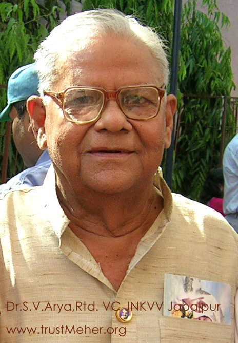 DR. S.V. ARYA Retired Vice Chancellor of JNKVV Jabalpur